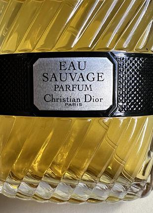 Духи оригінал dior eau sauvage parfum 2012 3