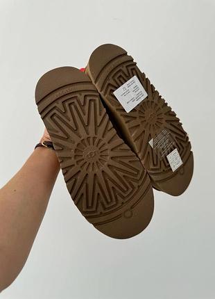 Ugg tasman platform chestnut 4