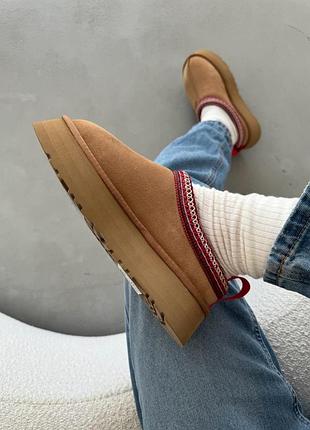 Ugg tasman platform chestnut 2