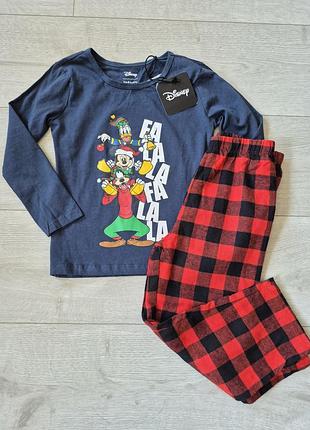 Детская новогодняя пижама disney, sinsay 104 (3-4 года)