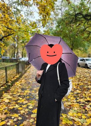 Пальто жіноче шерстяне чорне