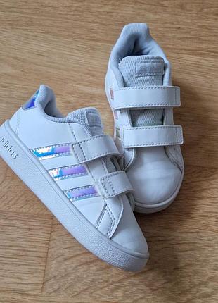 Кеди кросівки на липучках adidas (fw1276) / розмір 25½ оригінал