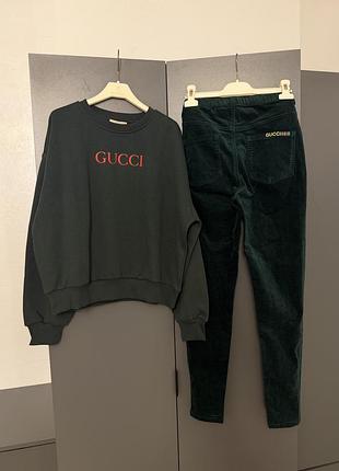 Костюм штани светр gucci