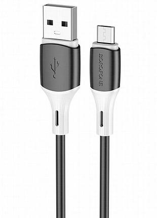 Дата кабель borofone bx79 usb to microusb (1m) черный