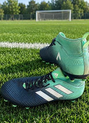 Бутси чоловічі adidas ace 17.3 primemesh fg ocean storm