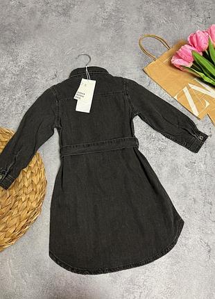 Джинсова сукня h&m для дівчинки 6