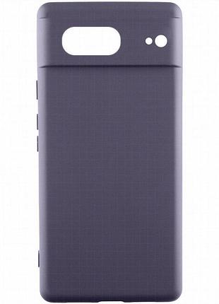 Чехол silicone cover lakshmi full camera (aaa) для google pixel 7 серый / dark gray