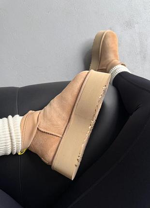 Ugg classic dipper low beige 6