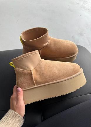 Ugg classic dipper low beige 9