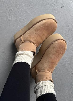 Ugg classic dipper low beige 8
