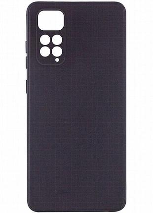 Силиконовый чехол candy full camera для xiaomi redmi note 11 (global) / note 11s черный / black