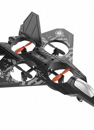 Самолет на радиоуправлении sche l0712 aerobatic (with two remote controls) black