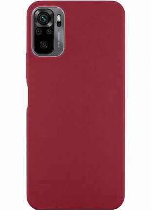 Чехол silicone cover ummi lakshmi (aa) для xiaomi redmi note 10 / note 10s / poco m5s бордовый / marsala