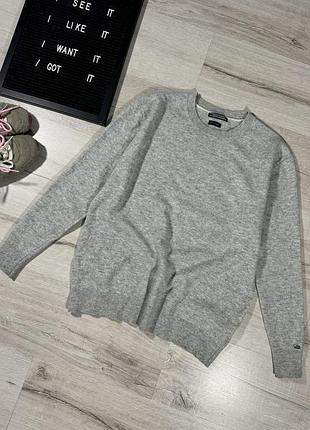 Шерстяной свитер с кашемиром tommy hilfiger