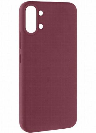 Чехол silicone cover lakshmi (aaa) для xiaomi poco x8 pro max бордовый / plum