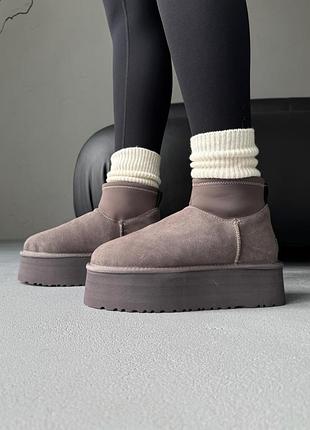 Ugg classic dipper low grey 9