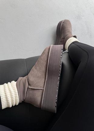 Ugg classic dipper low grey 6