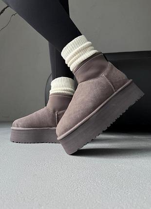 Ugg classic dipper low grey 8