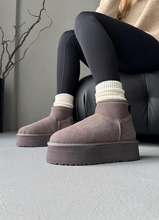 Ugg classic dipper low grey 5