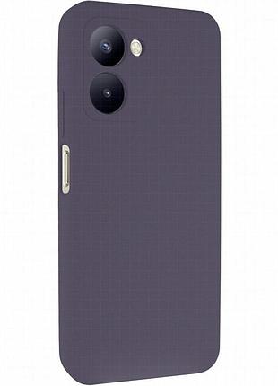Чехол silicone cover lakshmi full camera (aaa) для realme c33 серый / dark gray