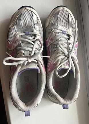 Кросівки жіночі new balance 530 білі, рожеві, сріблясті, розмір 40, довжина устілки 25 см
