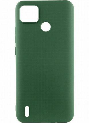 Чехол silicone cover lakshmi (a) для tecno pop 5 зеленый / dark green