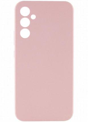 Чехол silicone cover lakshmi full camera (aaa) для samsung galaxy s24 розовый / pink sand