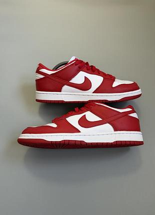 Nike dunk low sp "university red" 42(27см) jordan 1 3