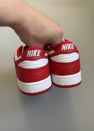 Nike dunk low sp "university red" 42(27см) jordan 1 7