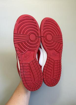 Nike dunk low sp "university red" 42(27см) jordan 1 8