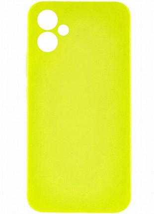 Чехол silicone cover lakshmi full camera (aaa) для samsung galaxy a05 желтый / yellow