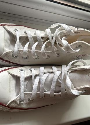 Кеди жіночі converse білі, розмір 38