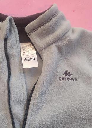 Кофта  флісова quechua блакитна 2