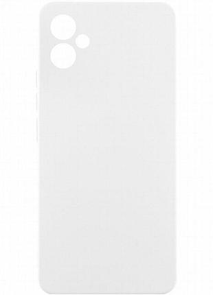 Чехол silicone cover ummi lakshmi full camera (aa) для samsung galaxy a07 белый / white