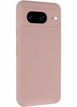 Чехол silicone cover lakshmi full camera (aaa) для google pixel 8 розовый / pink sand