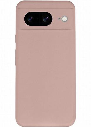 Чехол silicone cover lakshmi full camera (aaa) для google pixel 8 розовый / pink sand 2