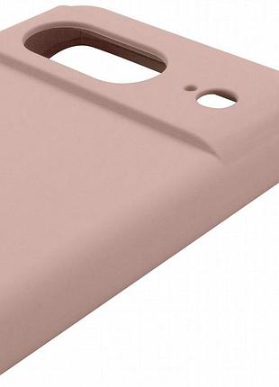 Чехол silicone cover lakshmi full camera (aaa) для google pixel 8 розовый / pink sand 4