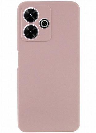 Чехол silicone cover lakshmi full camera (aaa) для xiaomi redmi note 14 5g розовый / pink sand