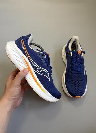 Кроссовки saucony ride 18 41(26см) progrid jazz shadow