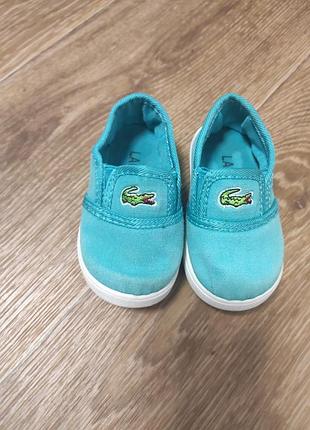 Дитячі мокасини lacoste