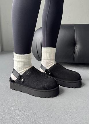 Ugg lanah clog platform black 2