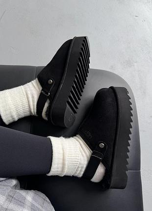 Ugg lanah clog platform black 9