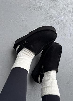 Ugg lanah clog platform black 8