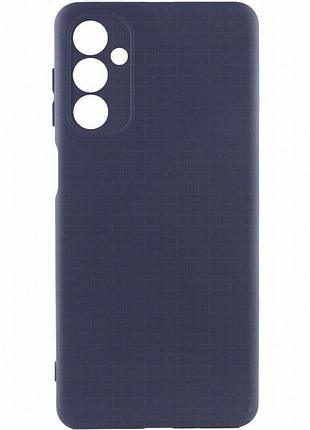 Чехол silicone cover lakshmi full camera (a) для samsung galaxy a14 4g/5g синий / midnight blue