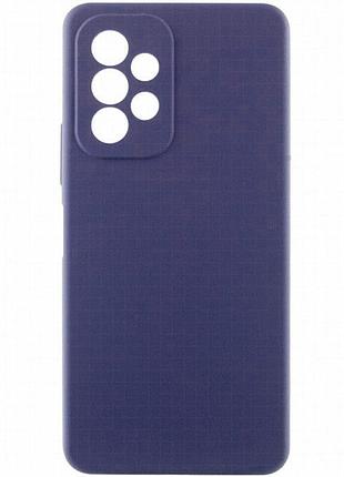 Чехол silicone cover lakshmi full camera (aaa) для samsung galaxy a13 4g темно-синий / midnight blue