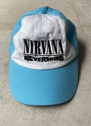 Кепка nirvana nevermind grunge rock band hat