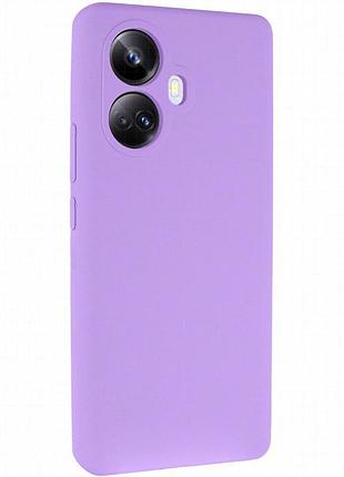 Чехол silicone cover lakshmi full camera (aaa) для realme 10 pro+ сиреневый / dasheen