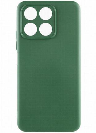 Чехол silicone cover lakshmi full camera (a) для huawei honor x8a зеленый / dark green