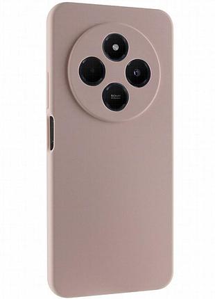 Чехол silicone cover lakshmi full camera (aaa) для xiaomi redmi 14c / poco c75 розовый / pink sand