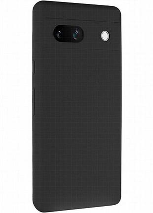 Чехол silicone cover lakshmi full camera (aaa) для google pixel 7a черный / black